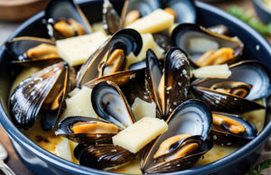 Moules au Fromage Bleu – Signature Capone Gourmet