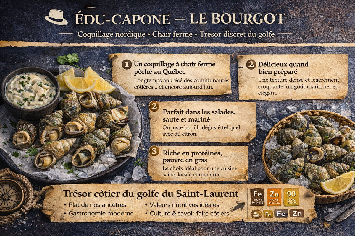 Bourgot du golfe du Saint-Laurent | Histoire et cuisine – Édu-Capone ...