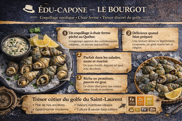 Bourgot du golfe du Saint-Laurent | Histoire et cuisine – Édu-Capone