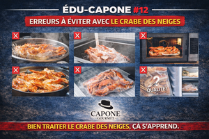 🦀 ÉDU-CAPONE #12 — LES ERREURS À ÉVITER AVEC LE CRABE DES NEIGES