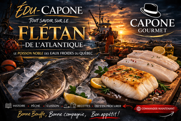 🐟 Édu-Capone — Le flétan de l’Atlantique