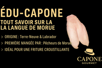 Édu-Capone sur la langue de morue – spécialité nordique expliquée par Capone Gourmet
