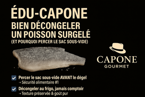 pour ÉDU-CAPONE – Bien décongeler un poisson surgelé