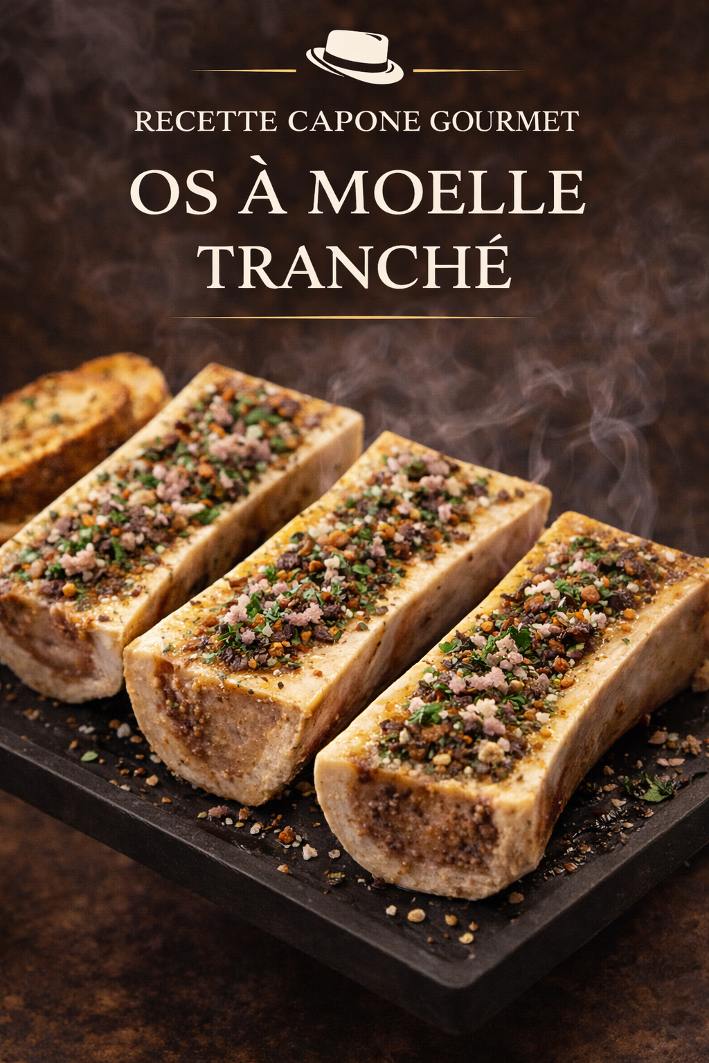 Recette Os à moelle tranché Capone Gourmet