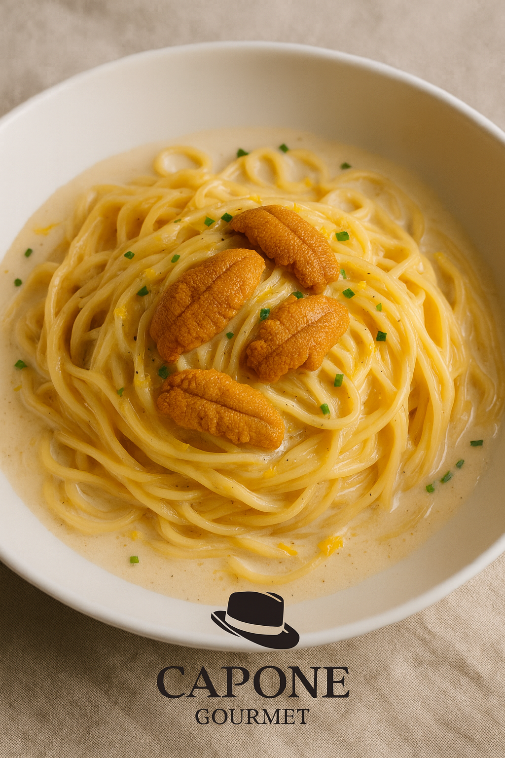 🍝 Pâtes fraîches crémeuses à l’oursin du Québec (UNI)
