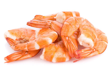 Argentine shrimp, raw, peeled, guessed with tail 16/20