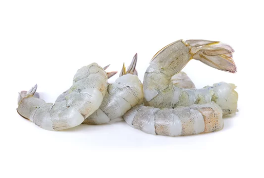 Pacific White Shrimp 21/25 P&amp;D, Raw, Peeled, Guillemed with tail