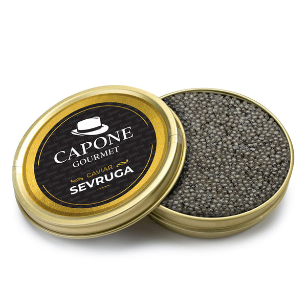 Caviar Sevruga – 10 g à 1000 g | Capone Gourmet