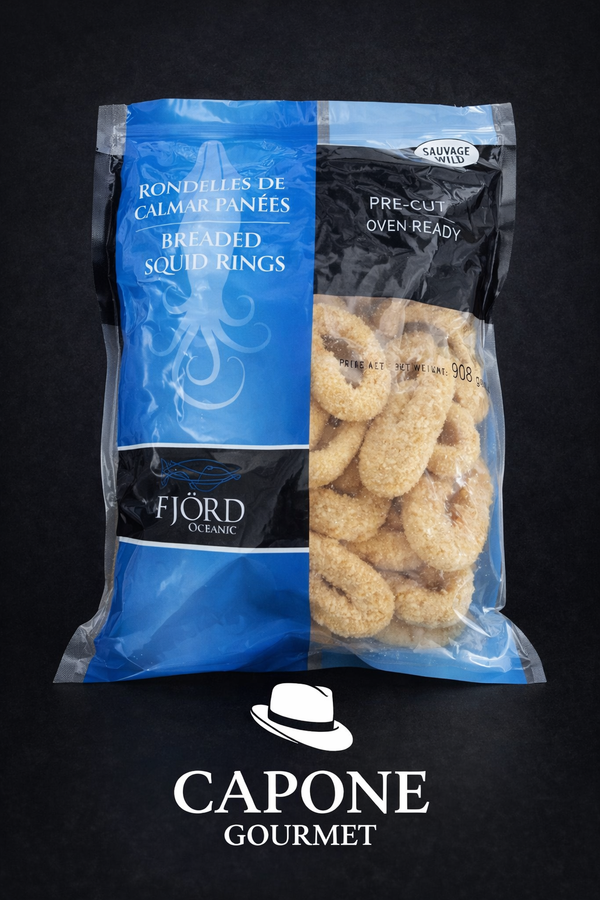 Anneaux de Calamar Panés Fjord 2 lb | Surgelé