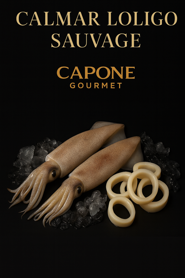 Calmar Loligo sauvage cru surgelé – Capone Gourmet