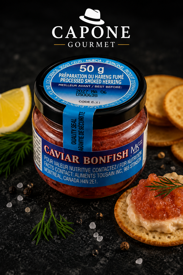 CAVIAR DE HARENG FUMÉ BONFISH 50 G | CAPONE GOURMET