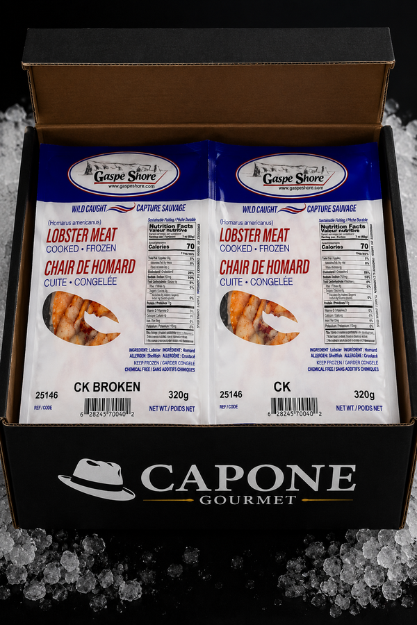Chair de homard CK & CK Broken – Gaspésie & Îles | Capone Gourmet