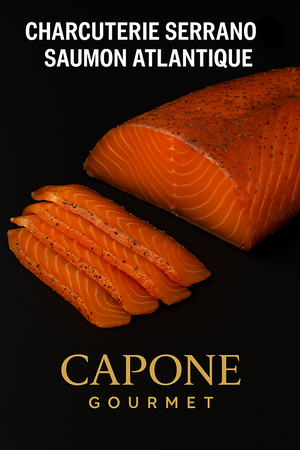 carcuterie de saumon serrano capone gourmet