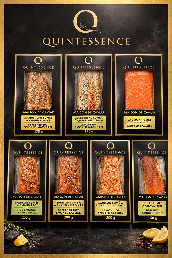 🐟 Collection Quintessence – 7 Poissons Fumés Premium