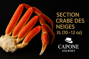 Section crabe des neiges 3L (10–12 oz) – Capone Gourmet