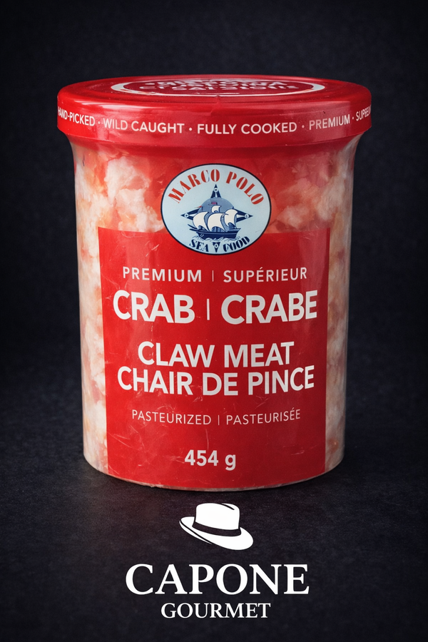 🦀 Chair de pince de crabe bleu pasteurisée – En pot
