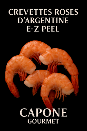 Crevettes Roses d’Argentine E-Z Peel – Capone Gourmet Québec