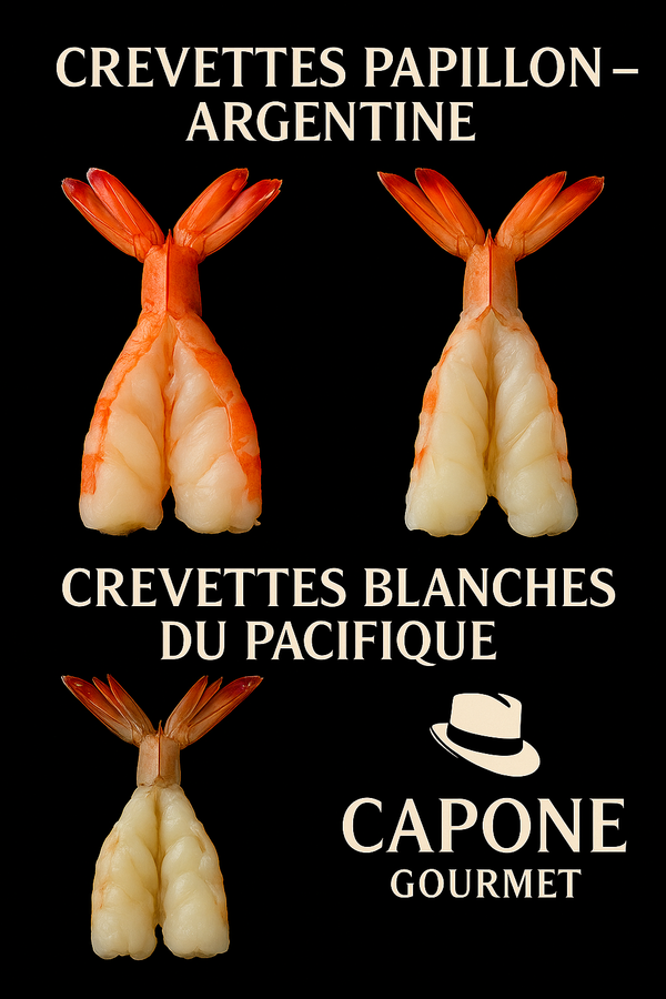 🦐 BUTTERFLY SHRIMPS – ARGENTINE (11/15) &amp; PACIFIC (13/15, 16/20, 21/25)