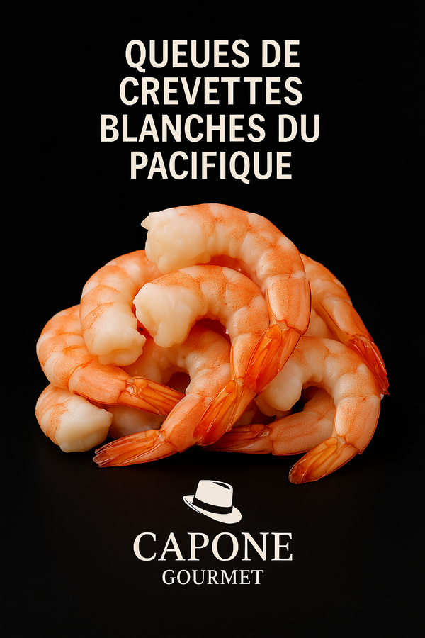 🦐 COOKED PACIFIC WHITE SHRIMP, P&amp;D – CAPONE GOURMET