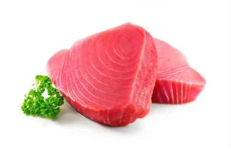 Sushi quality tuna steaks