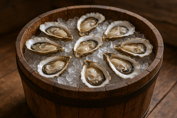 🦪 Huîtres en fût fraîches – Capone Gourmet
