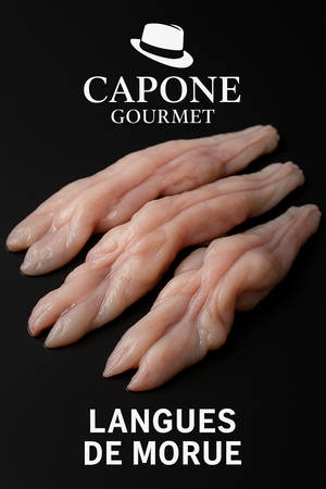 Langue de morue fraîche d’Islande – spécialité nordique Capone Gourmet