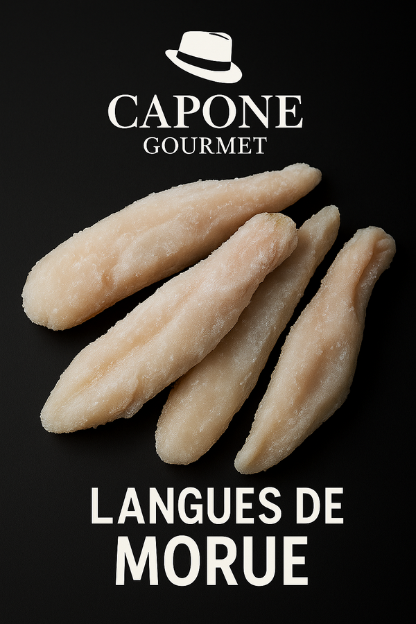 Langue de morue surgelé d’Islande – spécialité nordique Capone Gourmet