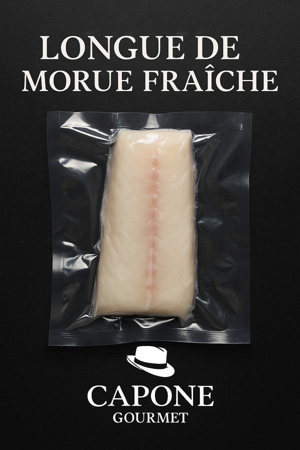 Longe de morue fraîche d’Islande sous-vide – Capone Gourmet