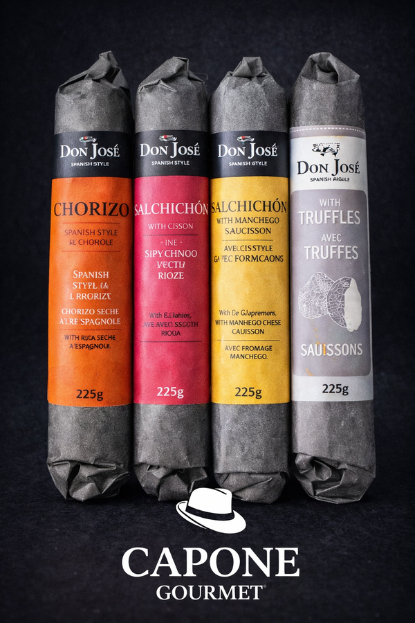 Saucissons Espagnols Don José – 225 g  Charcuterie artisanale espagnole