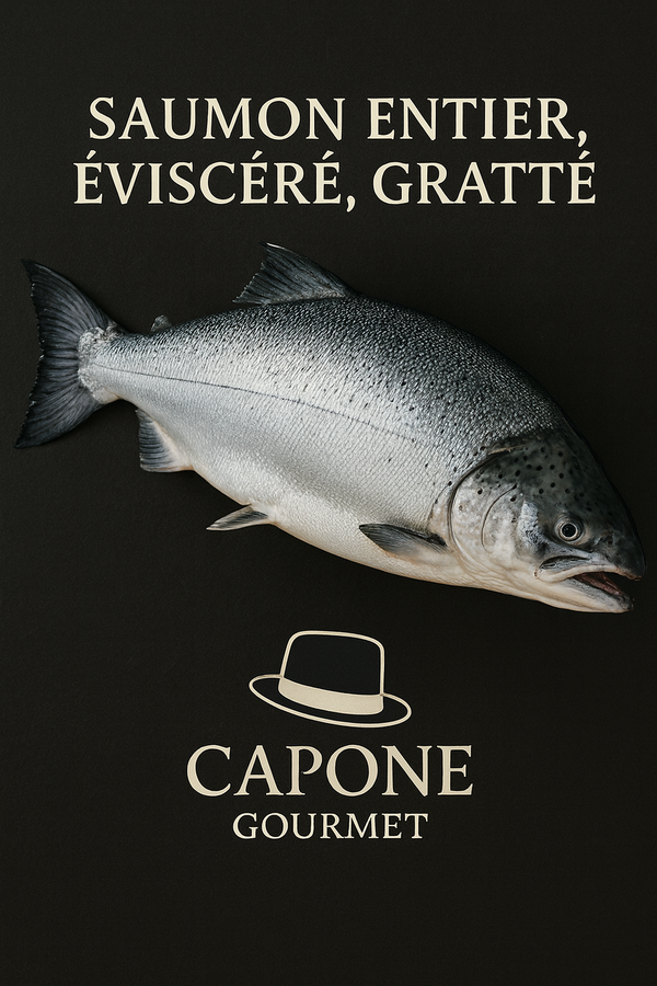 Saumon entier frais – Qualité premium chez Capone Gourmet