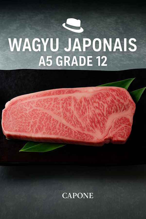 Wagyu Japonais A5 Grade 12 – Steaks & Caisses | Capone Gourmet